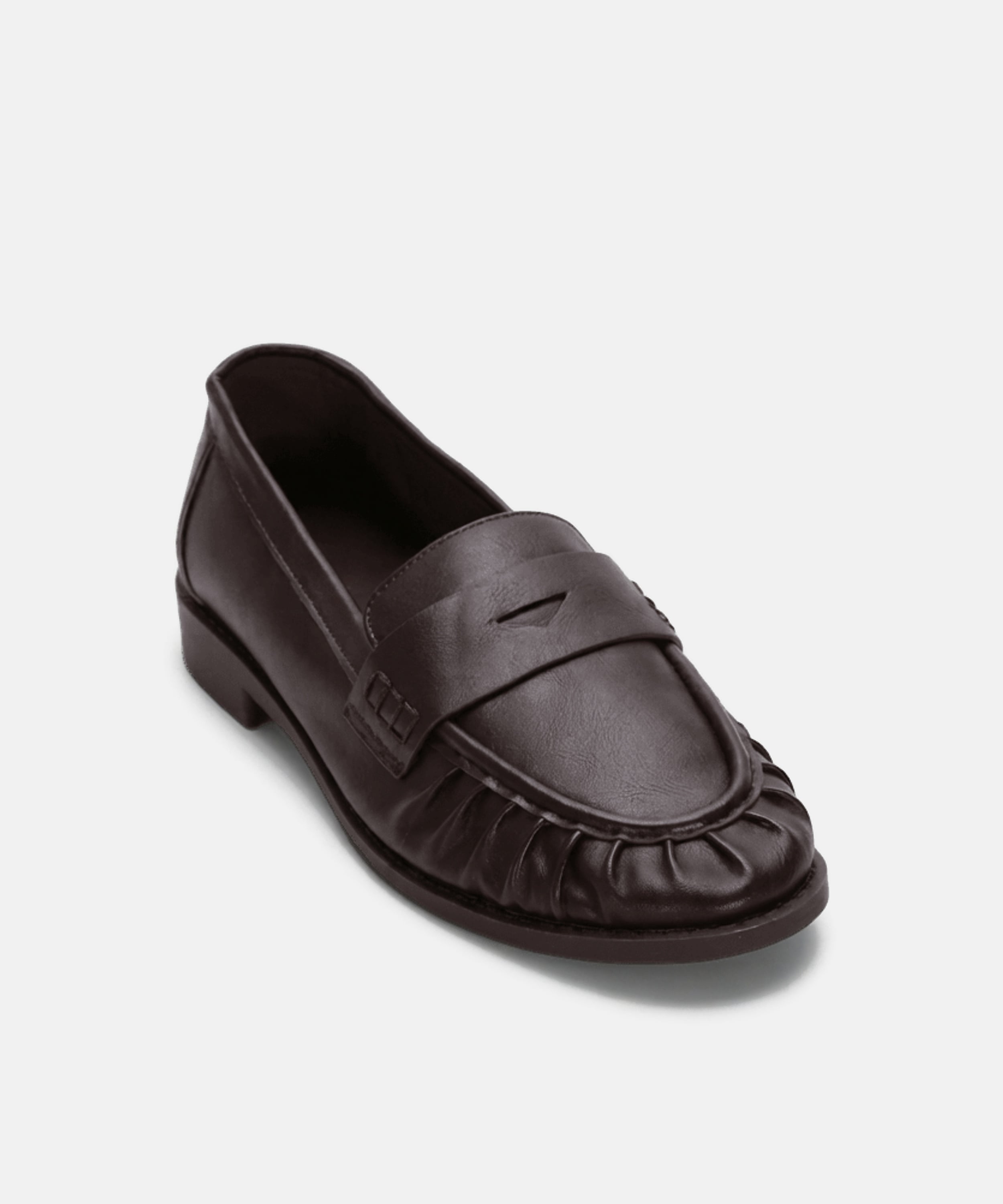 Mocas&iacute;n plano fruncido image number null